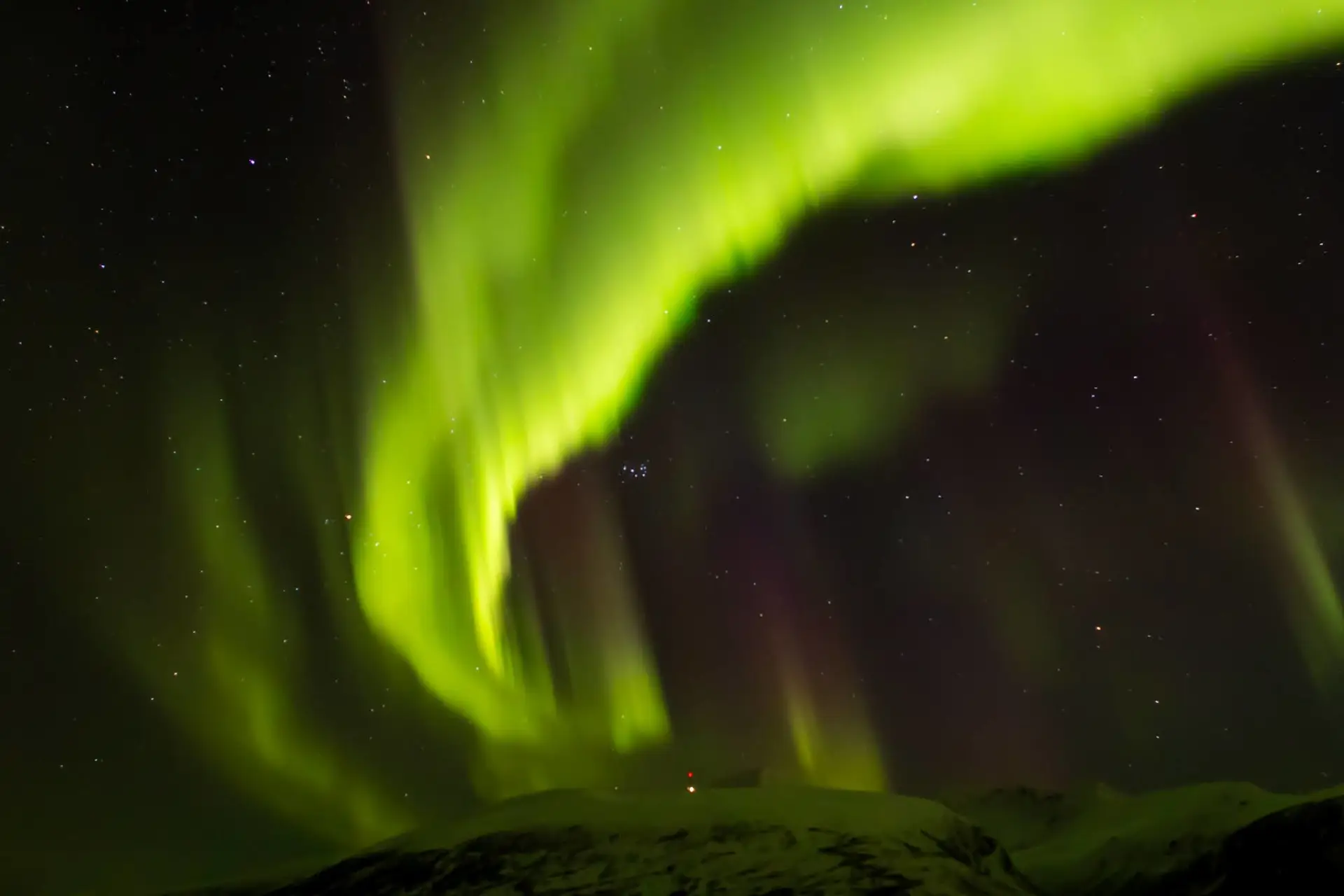 Incredible Northern Lights near Tromso